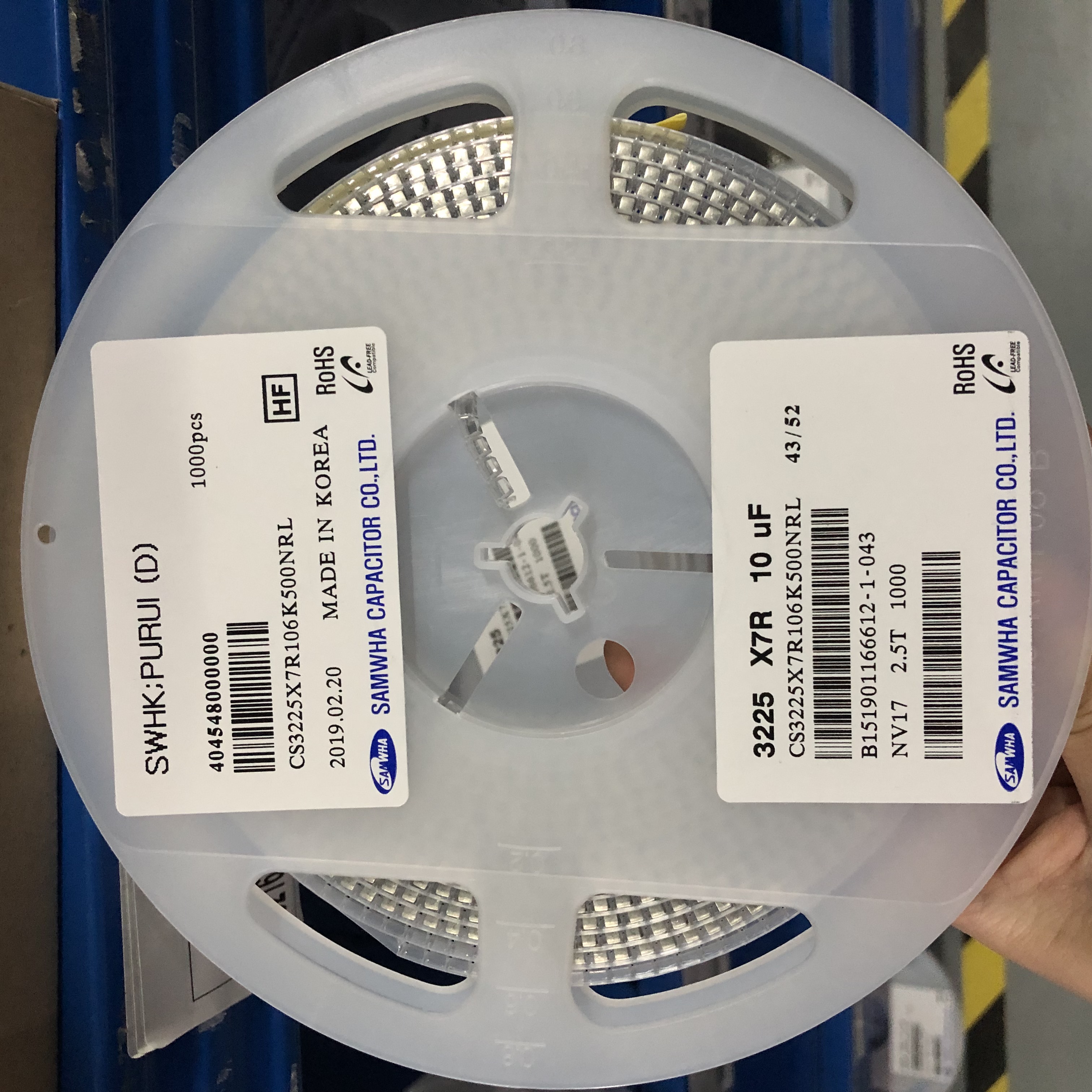 CS3225X7R106K500